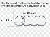 Kühlergrill Frontgrill Schwarz für Audi A6 C8 F2 Limousine Avant 2019+ ACC